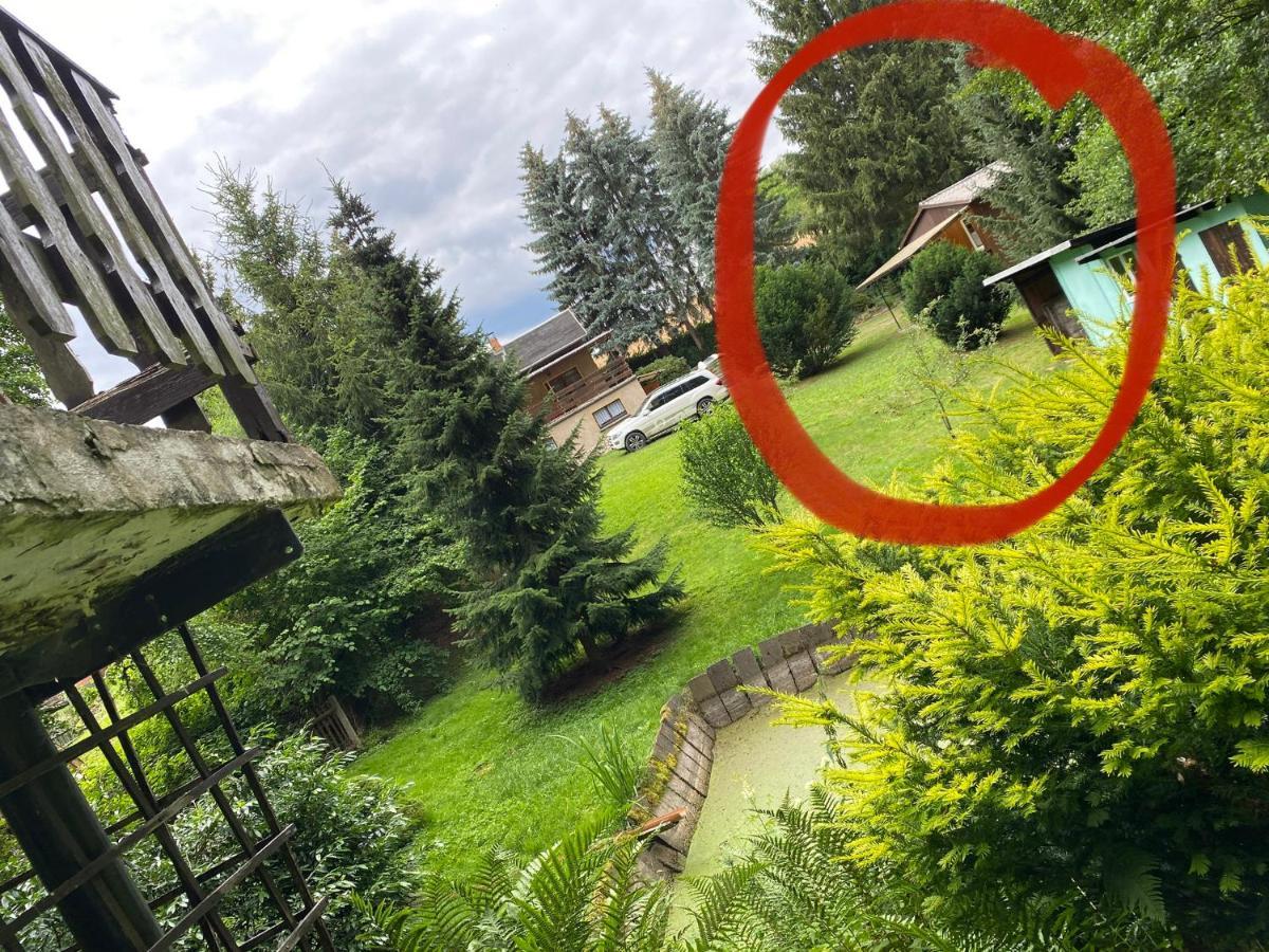 Waldfrieden Bungalow Garnsdorf Екстериор снимка